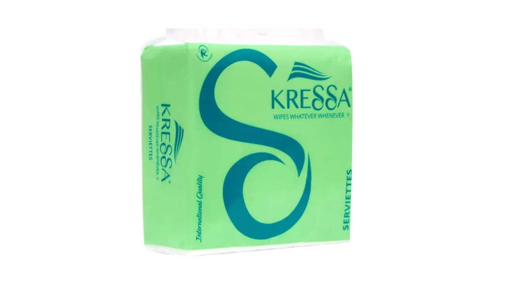 Kressa Paper Napkin 30X30 CM 2 Ply Pack of 1-50 Pulls